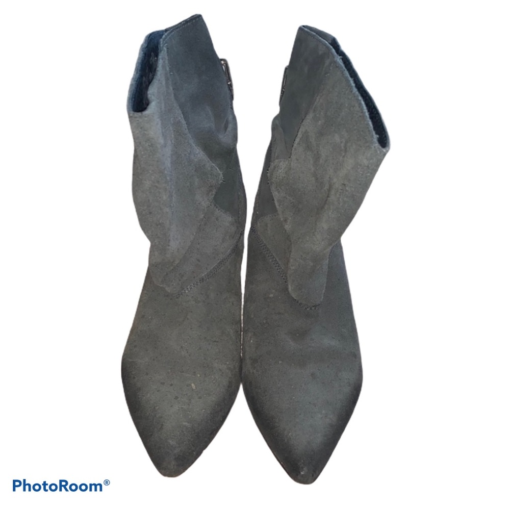 STEVE MADDEN Suede Slouch Boots